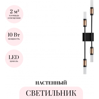 Бра ODEON LIGHTLED CANDEL 5009/10WL Бра ODEON LIGHTLED CANDEL 5009/10WL