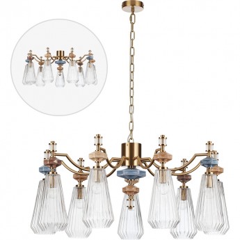 Люстра ODEON LIGHT TERRA 5414/9 Люстра ODEON LIGHT TERRA 5414/9